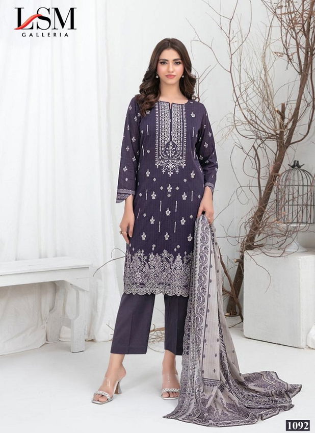 Parian Dream Vol 10 By Lsm Lawn Cotton Heavy Luxury Pakistani Dress Material Wholesale Shop In Surat
