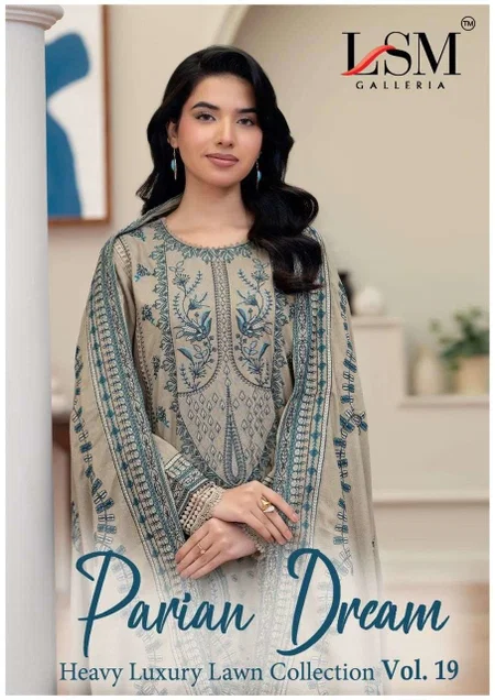 Parian Dream Vol 19 By Lsm Surat Karachi Readymade Dress Wholesale Market