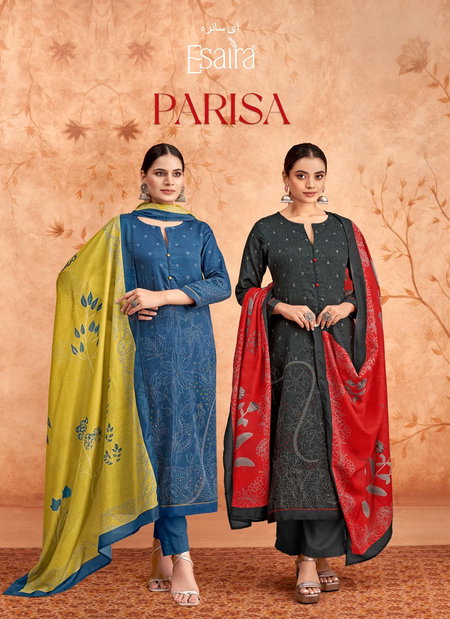 Parisa By Esaira Digital Printed Cotton Dress Material Wholesale Price In Surat