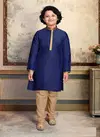 PARTH Exclusive Festive Wear Dupain Silk Kids Latest Kurta Pajama Collection