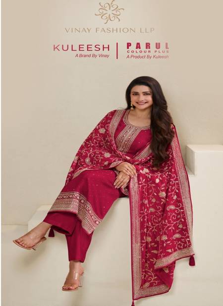 Parul Colourplus By Vinay Kuleesh Hit list Embroidery Designer Salwar Suits Wholesalers In Delhi Catalog