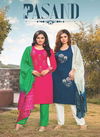 PASAND Fancy Latest Designer Heavy Festive Wear Rayon Hand Work With Fancy Dupatta Salwar Suit Collection