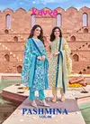 Pashmina Vol 6 By Kavya Embroidery Neck Cotton Readymade Suits Wholesale Suppliers In Mumbai
