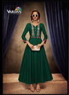 Passion Vol-1 Heavy Designer Party Wear Riyon Long Kurti With Designer Neck Design 