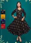 Pastry 1 Fancy Latest Ethnic Wear Rayon Anarkali Kurti Collection
