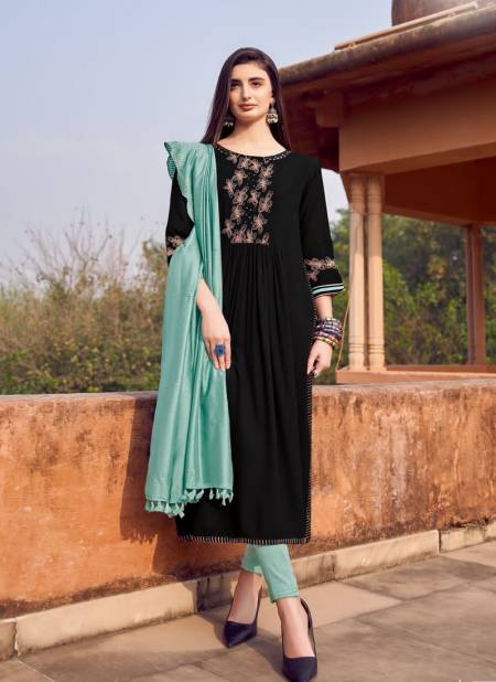 Pavitra By Mittoo Embroidery Kurti With Bottom Dupatta Wholesale Price In Surat
 Catalog