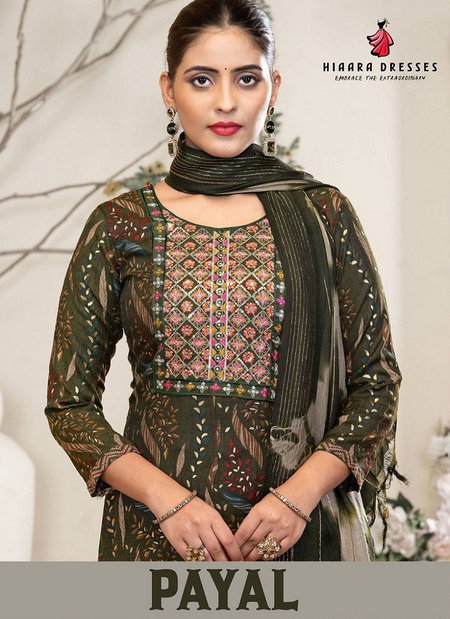 Payal Vol 1 By Hiaara Rayon Capsule Printed Kurti With Bottom Dupatta Orders In India