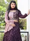 Pc 233 By Prisha Heavy Chinon Party Wear Indo Western Catalog