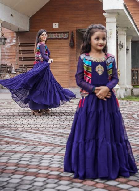 Pc 314 Faux Georgette Kids Wear Girls Readymade Gown Wholesale Shop In Surat
