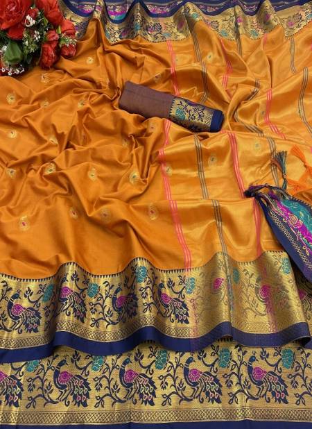 Peacock Paithani By Hb Cotton Silk Non Catalog Designer Sarees Wholesale Shop In Surat

