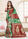 Pent House Latest Full Printed Design Wedding Saree Collection 