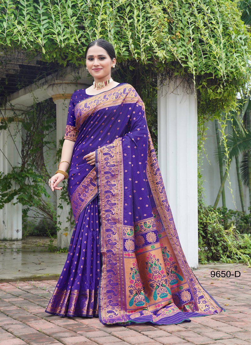 Pethani 9650 Designer Silk Sarees Wholesale Price In Surat Catalog