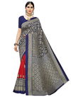 Pf 311 Casual Wear Art Silk Printed Casual Wear Designer Saree Collection
