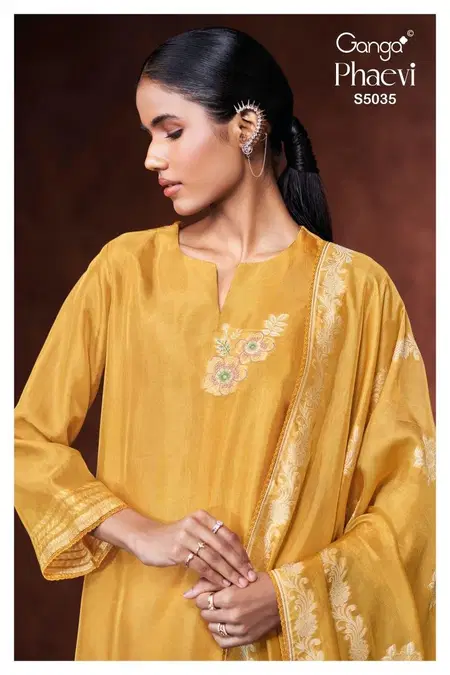 Phaevi 5035 Ganga Premium Pure Viscose Plazzo Suits