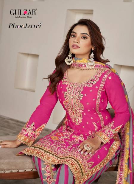 Phoolzari By Gulzar Premium Chinon Wedding Salwar Suits Wholesale Market In Surat
 Catalog