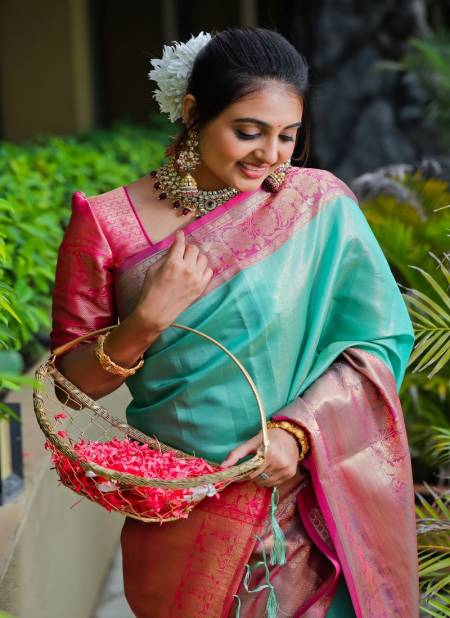 Metallic Gold Pure Tissue Silk Saree | Gold saree blouse designs, Silk saree  blouse designs, Gold silk saree