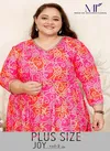 Plus Size Joy Vol 2 By Moksh Rayon Kurti Suppliers In India