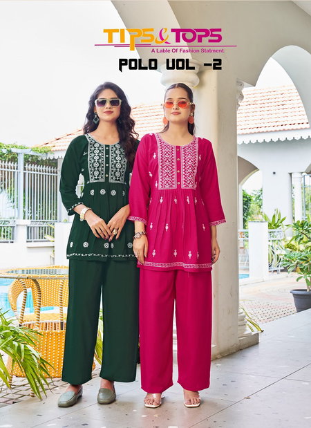 Polo Vol 2 By Tips And Tops Rayon Slub Cord Set Wholesalers In Surat
