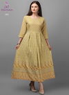Poonam Moonila Latest Designer Party Wear Festive Wear Rayon Long Printed Kurtis Collection
