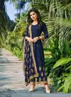 Poonam Sruthi Latest Ethnic Wear Anarkali Kurti With Dupatta Readymade Collection