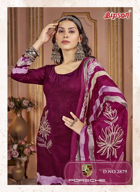 Porsche 2879 By Bipson Viscose Pashmina Dress Material Wholesale Price In Surat Catalog