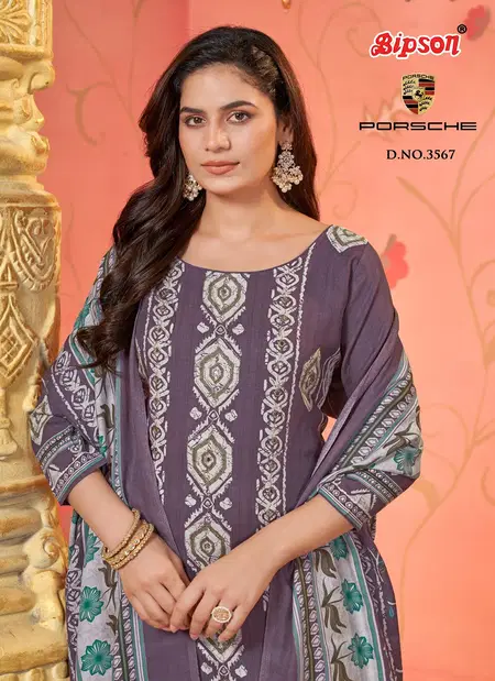 Porsche 3567 By Bipson Pashmina Handwork Online Dress Material Wholesale