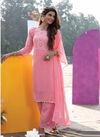 Poshak 03 Fancy Latest Festive Wear Georgette Ready Made Salwar Suit Collection