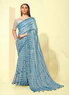 Poshak By Kashvi 75001-75008 Chiffon Sarees Catalog