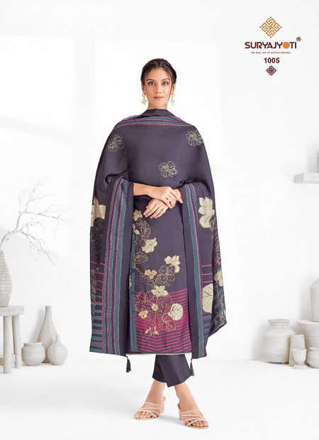 Prabha Vol 1 By Suryajyoti Printed Pure Modal Dress Material Wholesale Price In Surat
