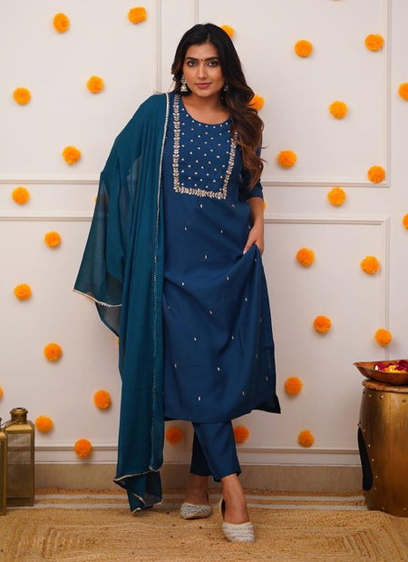 Pragati 01 Designer Rayon Kurti With Bottom Dupatta Catalog
