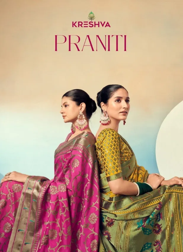 Praniti By Kreshva Pv Georgette Occasion Wear Saree Suppliers In India