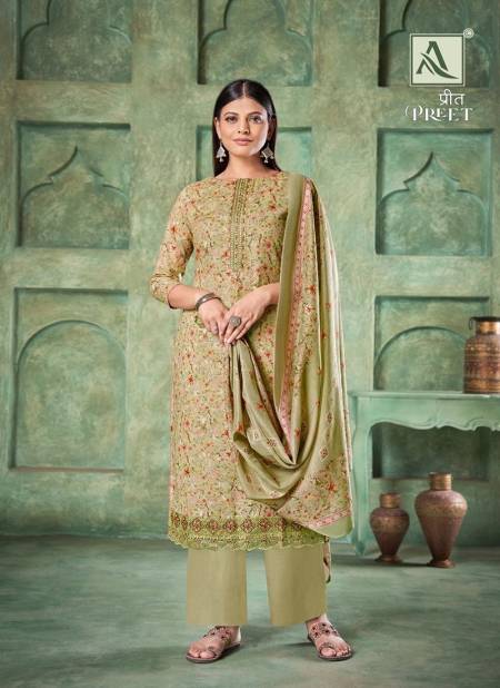 Preet By Alok Floral Printed Cotton Dress Material Wholesale Shop In Surat
 Catalog