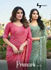 Primark Vol 6 By LT Nc Malai Silk Party Wear Sarees Suppliers In India