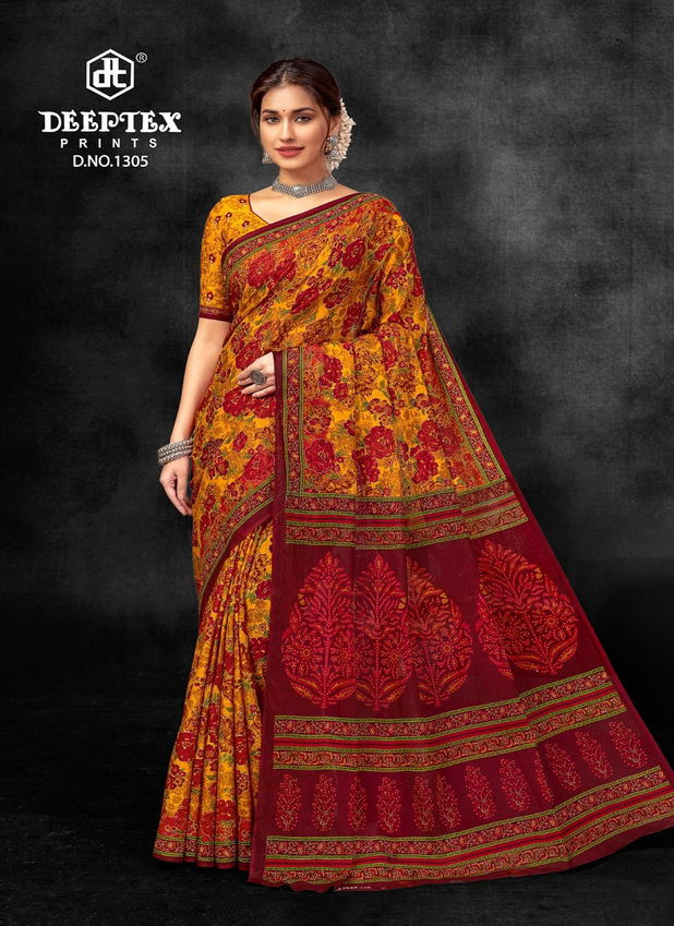 Prime Time Vol 13 By Deeptex Daily Wear Cotton Saree Suppliers In India
