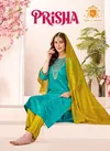 Prisha By Ritu Plain Vatican Kurti With Bottom Dupatta Exporters In India