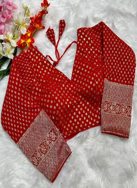Priya 2 By Ruhi Georgette Silk Designer Blouse Wholesale Shop In Surat