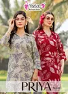 Priya Vol 1 by Mystic 9 Vertican Dobby Printed Co Ord Set Wholesale Online