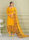 Priyaa 7 Premium Cotton Printed Regular Wear Patiala Dress Material Collection