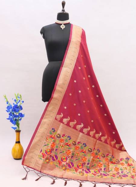 Psw Designer Jari Weaving Dupatta Wholesalers In Delhi
