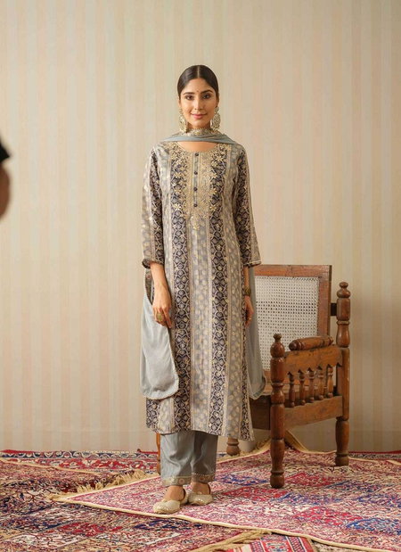 Psyna 2347 Designer Dola Silk Readymade Salwar Kameez Combo Set Wholesale Price In Surat