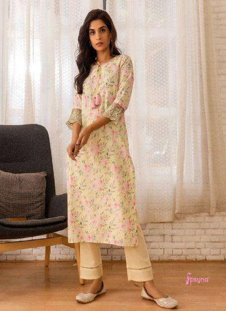 Psyna 9990 Fancy Linen Blend Readymade Salwar Kameez Exporters In India