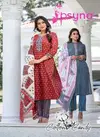 Cotton Candy By Psyna Printed Kurti With Bottom & Dupatta Wholesale Online