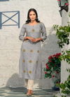 Psyna Plum Latest Ethnic Wear Rayon Embroidery Kurti Collection