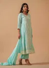 Chikankari By Psyna Cotton Anarkali Readymade  Suits Wholesale In India