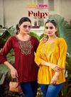 Pulpy Vol 15 By Tips Tops Rayon Fancy Western Ladies Top Online Wholesale