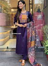 Purple Rani By Fvd Rayon Digital Printed Kurti With Bottom Dupatta Suppliers In India