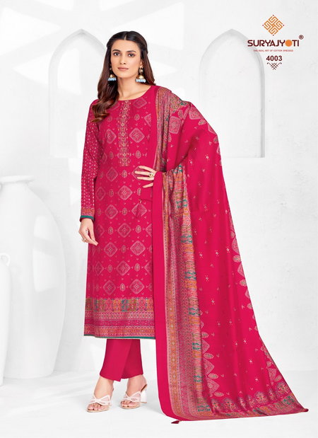Pushpa Vol 4 By Suryajyoti Discharge Printed Modal Dress Material Wholesale Shop In Surat
