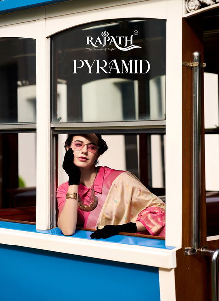 Pyramid By Rajpath Silk Uniform Wear Sarees Orders In India Catalog