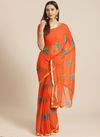 Queen 6 Latest Fancy Casual Daily Wear Chiffon Printed Sarees Collection
