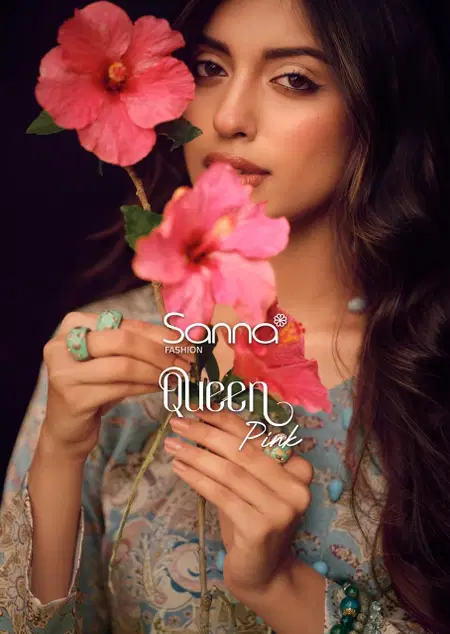 Queen Pink By Sanna Jam Cotton Printed Salwar Suits Wholesalers In Surat
